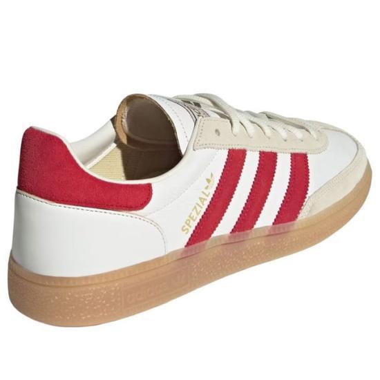 Adidas White Leather Low-Top Sneakers for Men IH6587 DOM