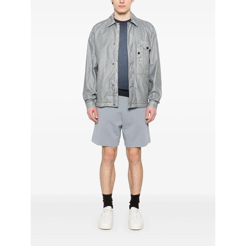 CP Company Linen Waxed Mens Shirt Jacket