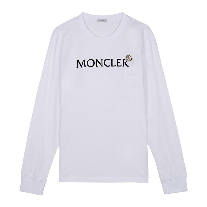 Moncler Men’s Logo Motif T-Shirt 8D00009 89AYY 001