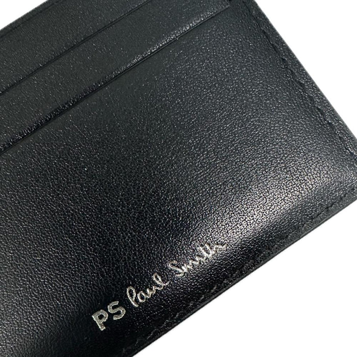 Paul Smith Women's Logo-Embossed Card Holder Black MBRAND 79