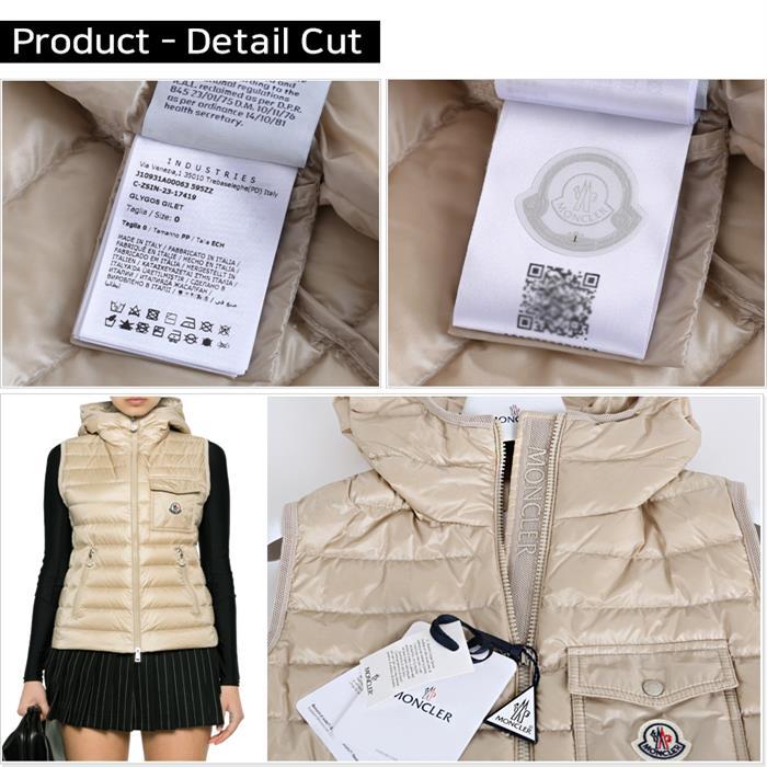 Moncler Down Vest for Women 1A00063 595ZZ 200 GLYGOS