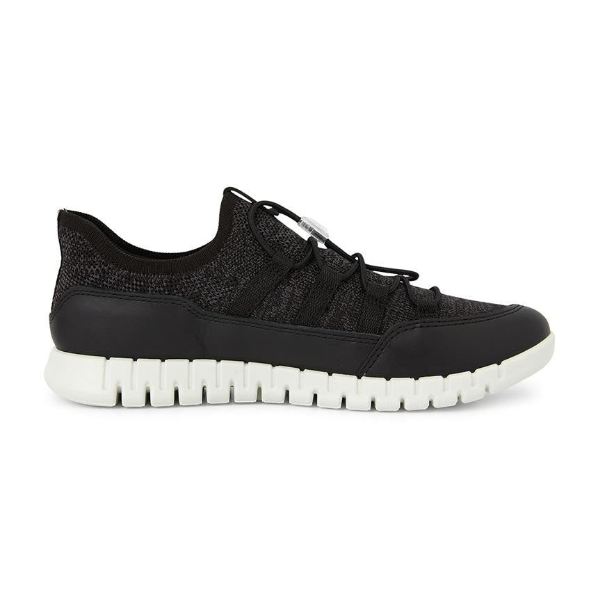 ecco Groove Lite Women’s Low-Top Sneakers White Leather