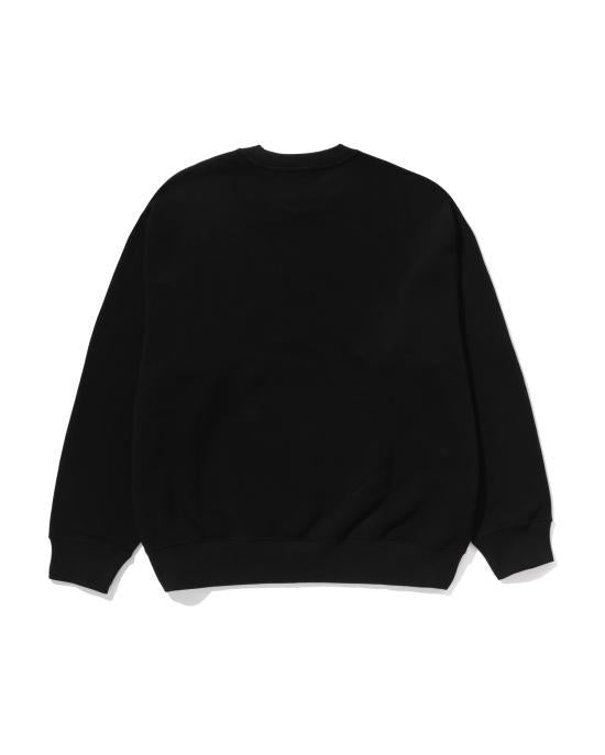 BAPE Black Long Sleeve Sweatshirt 0ZXSWM301131 PBKX