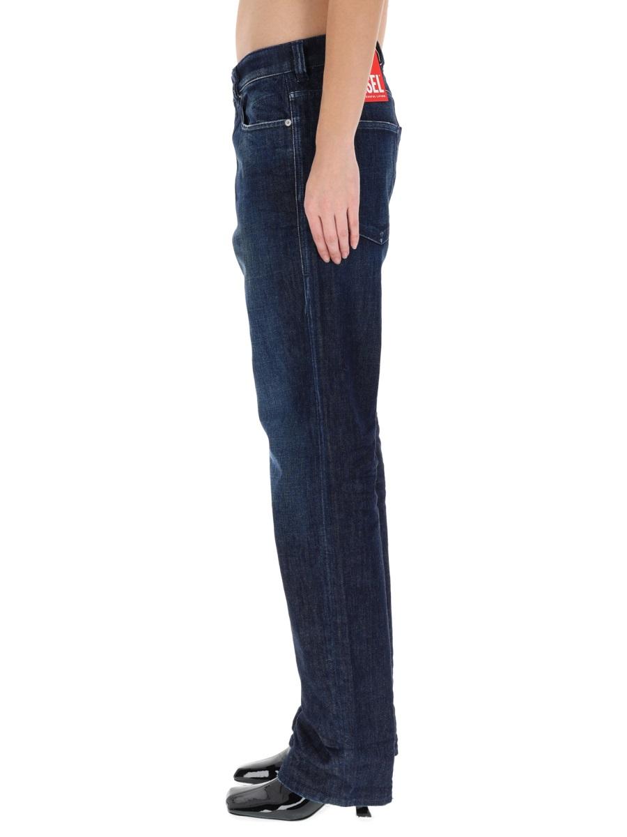 DIESEL Black Stretch Slim Fit Denim Jeans for Women