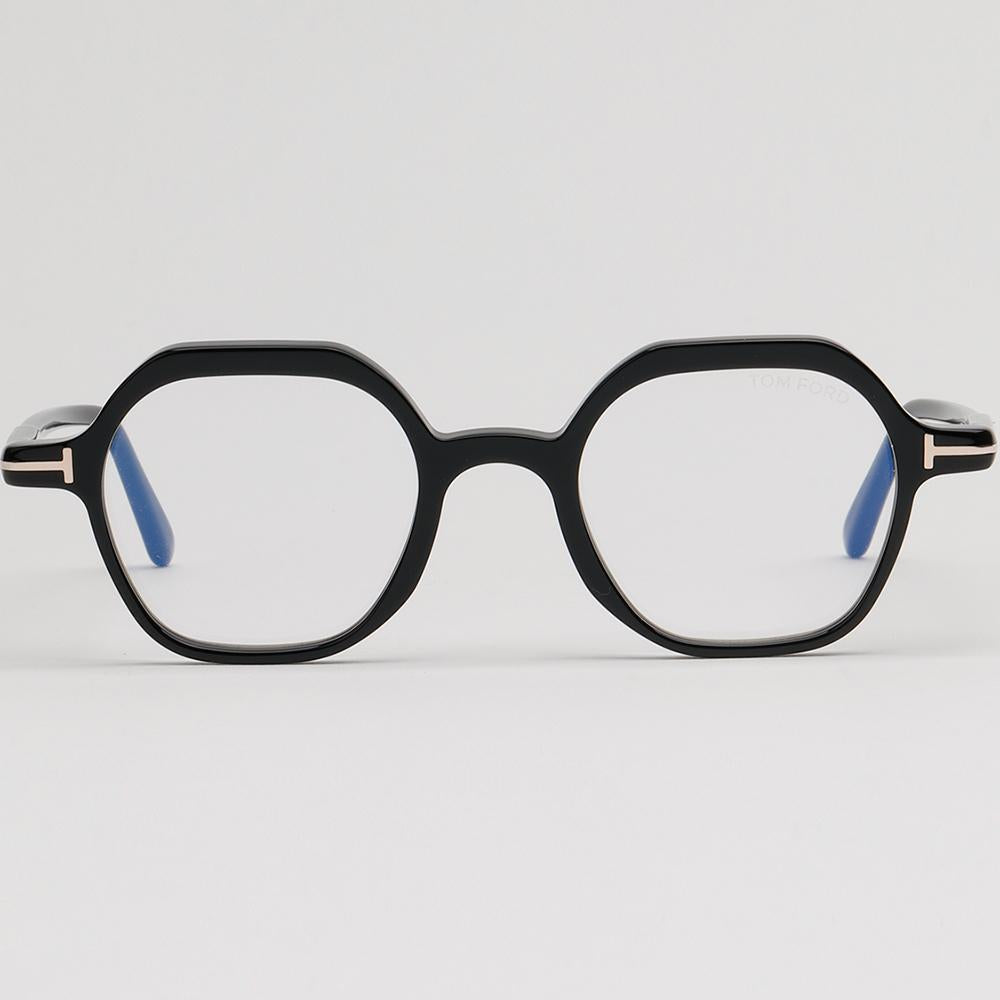TOM FORD Blue Light Blocking Wellington Acetate Eyeglasses TF5900B 001