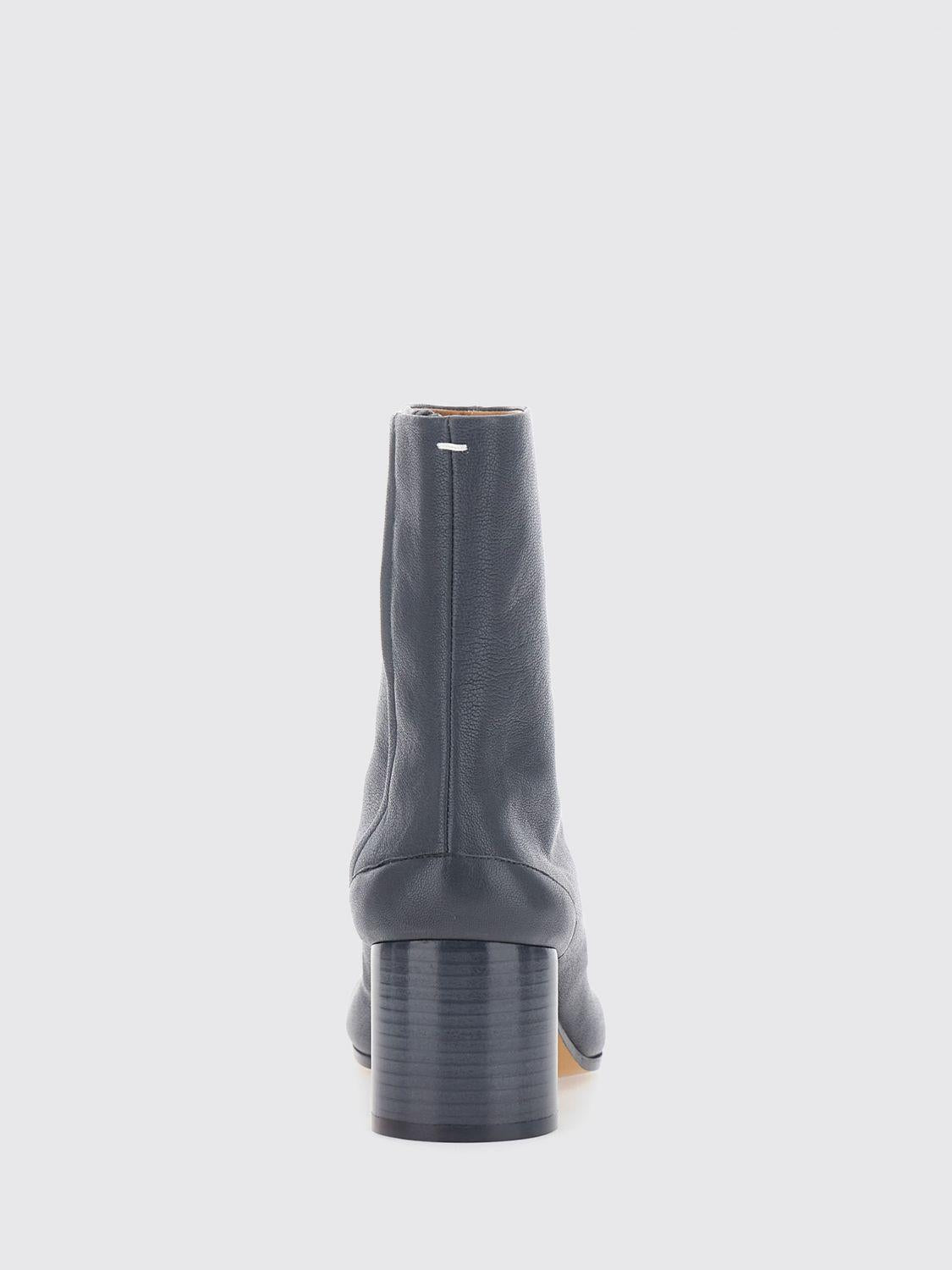 Maison Margiela Leather Ankle Boots Black Women’s
