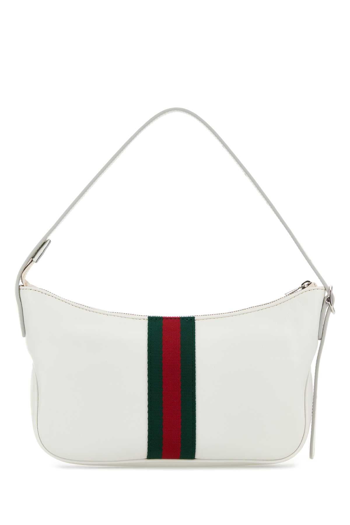 GUCCI Leather Crossbody Bag for Men Black