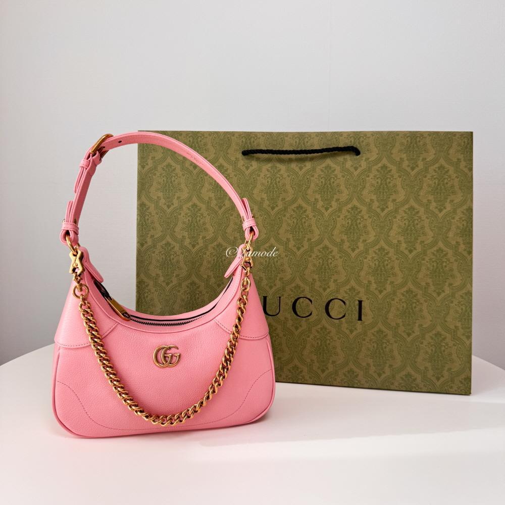 GUCCI Aphrodite Small Shoulder Bag Light Pink 731817 AAA9F 5815