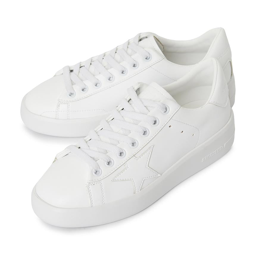 GOLDEN GOOSE Purestar Leather Low-Top Sneakers for Women GWF00197 F003954 10100