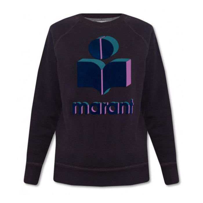 Isabel Marant MILLY Fleece Sweatshirt Navy Women’s