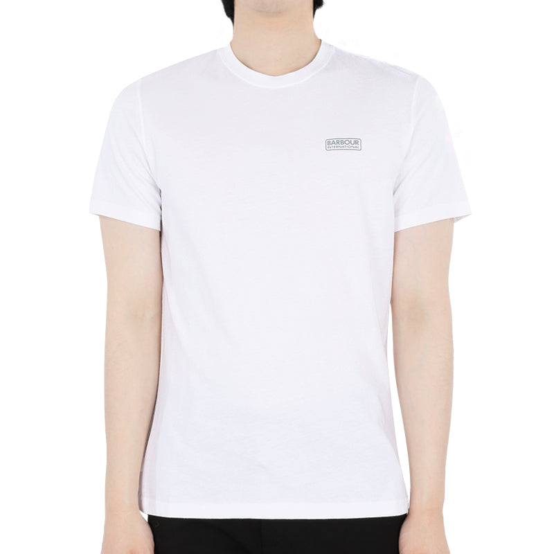 BABOR Men’s International Essential Small Logo White Short Sleeve T-Shirt