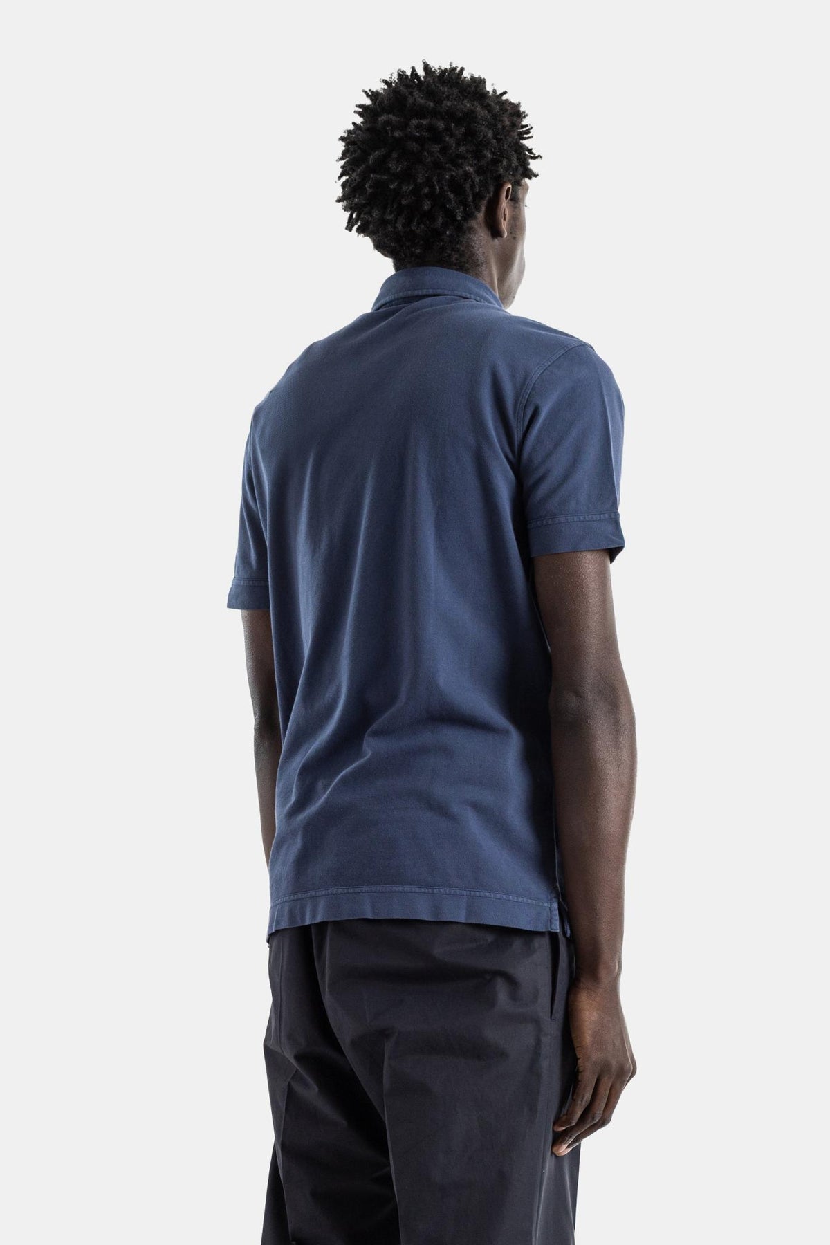 Moncler Cotton Short Sleeve Polo Shirt for Men