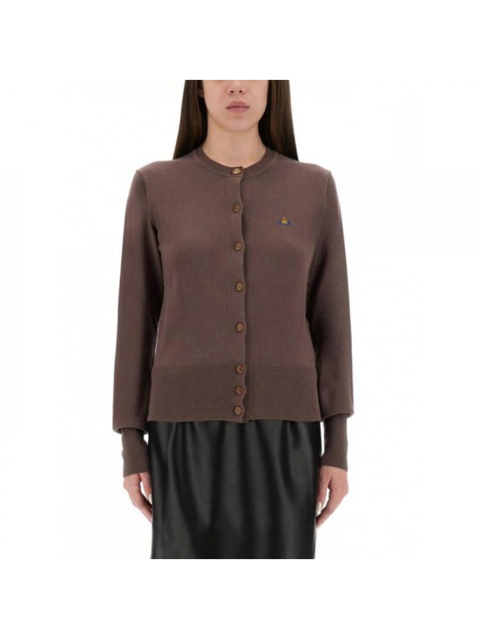 Vivienne Westwood Women's BEA Crewneck Knit Cardigan