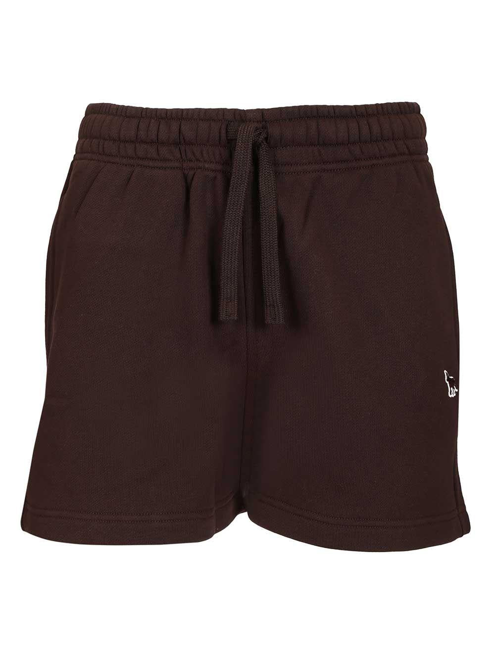 Maison Kitsune Cotton Trousers Shorts Women’s Navy