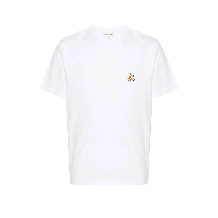 Maison Kitsune Speedy Fox Patch Comfort T-Shirt White