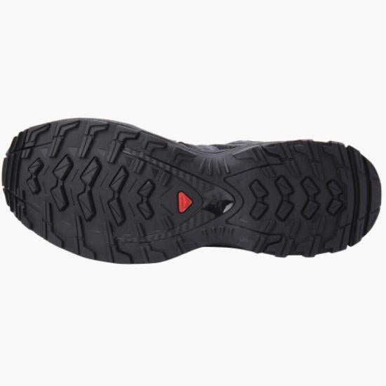 SALOMON Gray Mesh Lace-Up Sneakers for Men S260109 SXA01