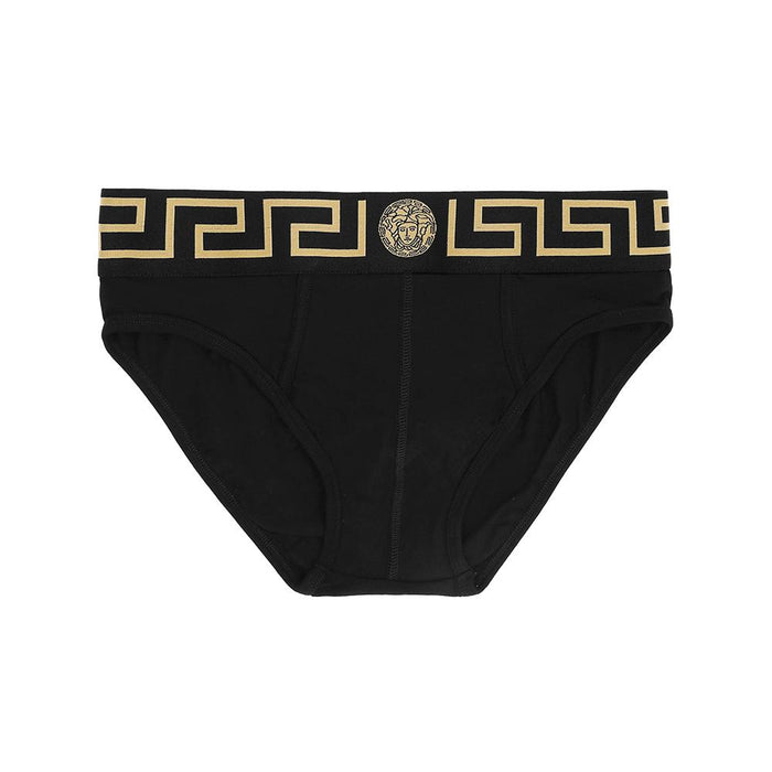 Versace Greca Border Briefs Men’s Underwear AU10027 1A10011 A80G