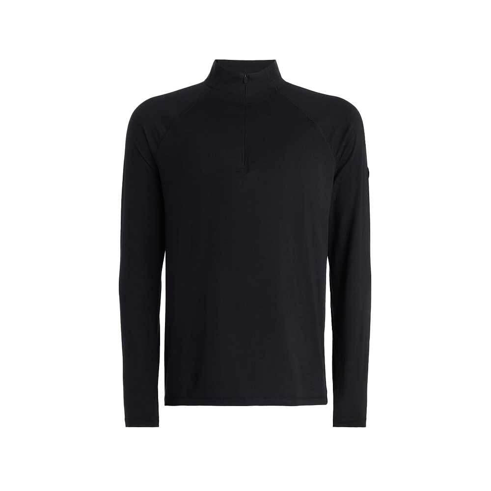 G/FORE Men’s Half Zip Mid Layer Knit Top ONYX GMM000002 ONYX