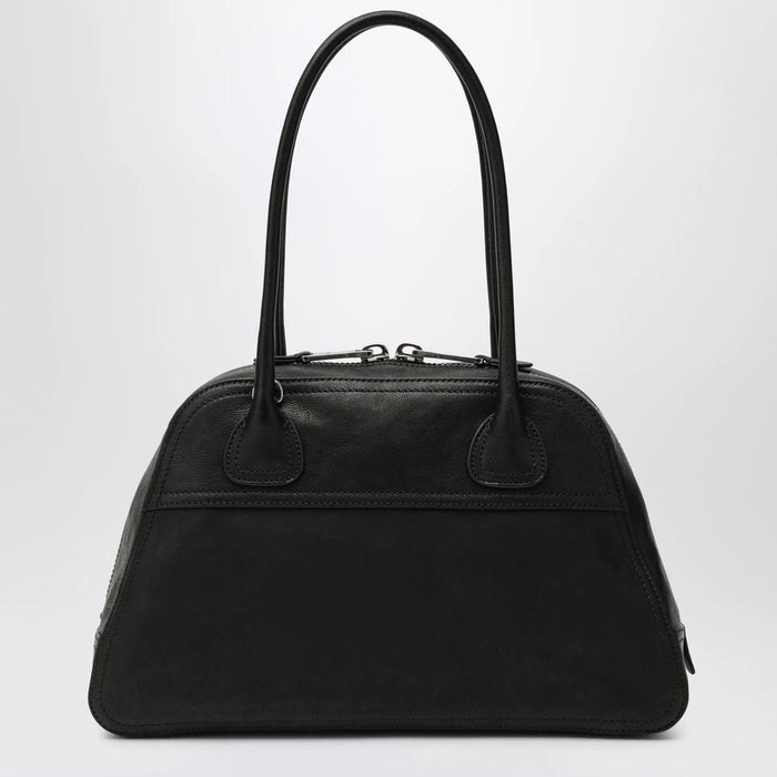 Miu Miu Nappa Leather Top Handle Tote Bag Black