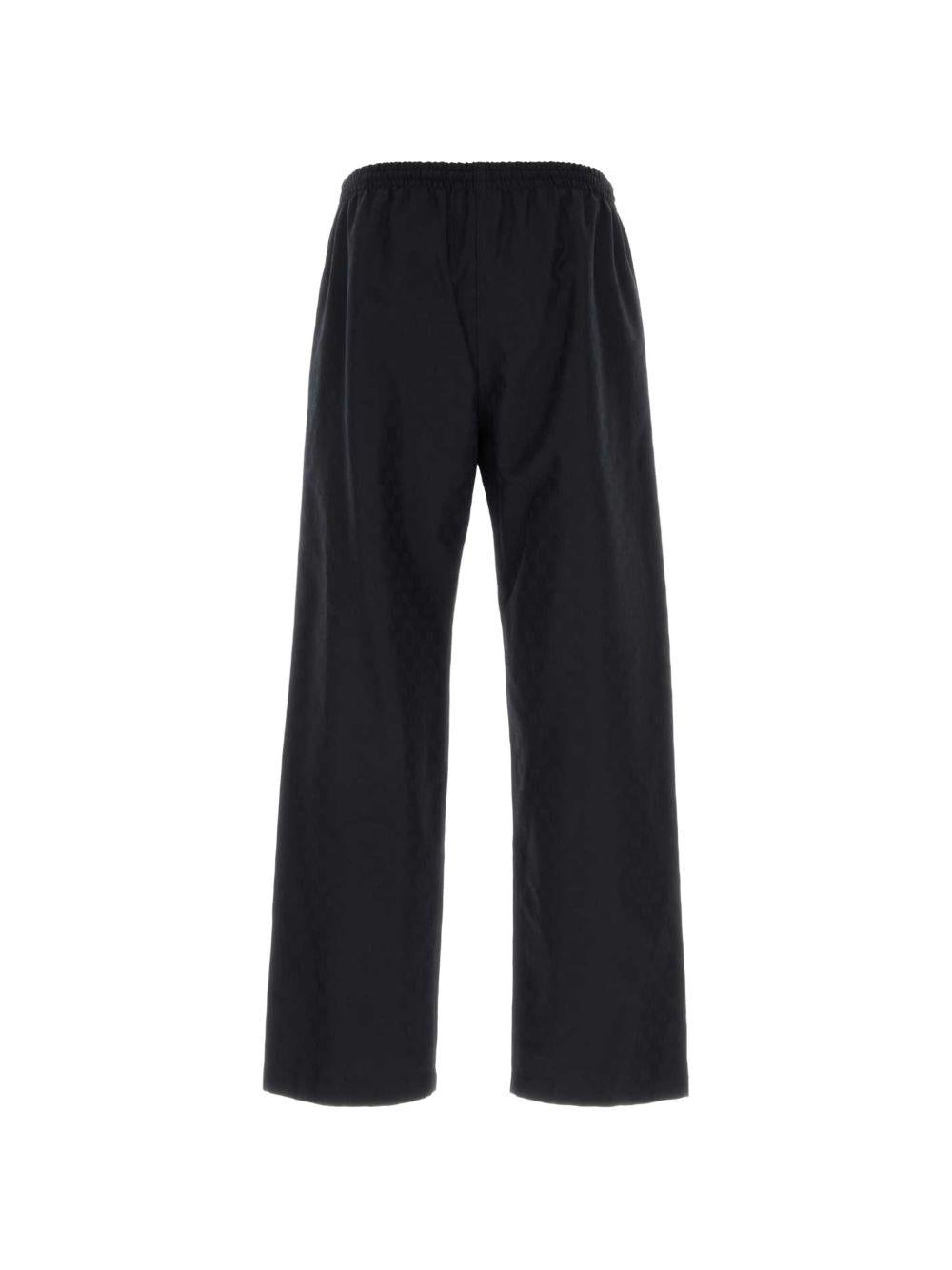 GUCCI Wool Blend Brown Suit Trousers for Men