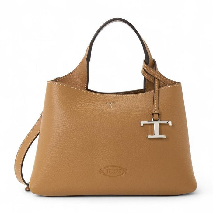 Tods Micro Women’s Leather Tote Bag Navy