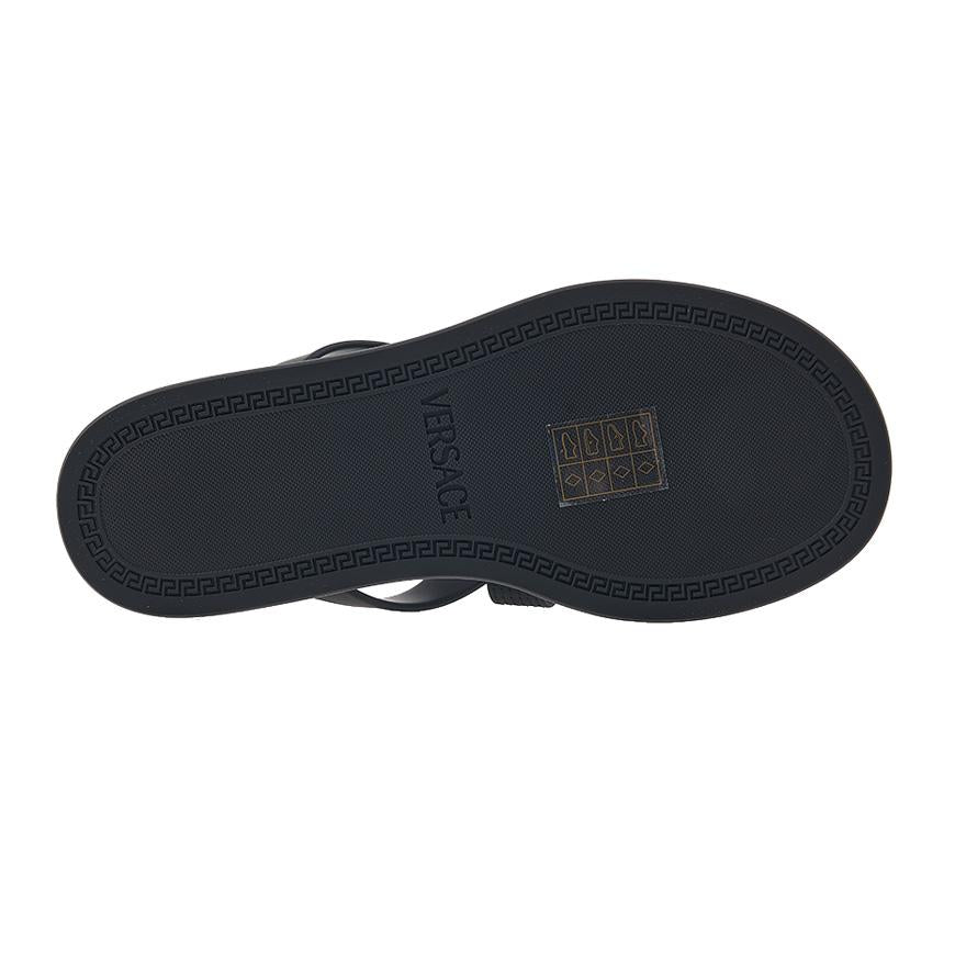 Versace Women’s Gianni Ribbon Slide Sandals 1018789 1A10983 1B00V