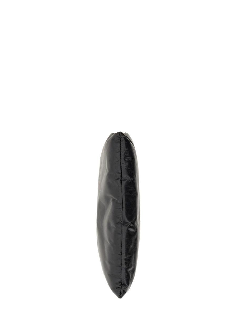 Bottega Veneta Black Leather Clutch Bag