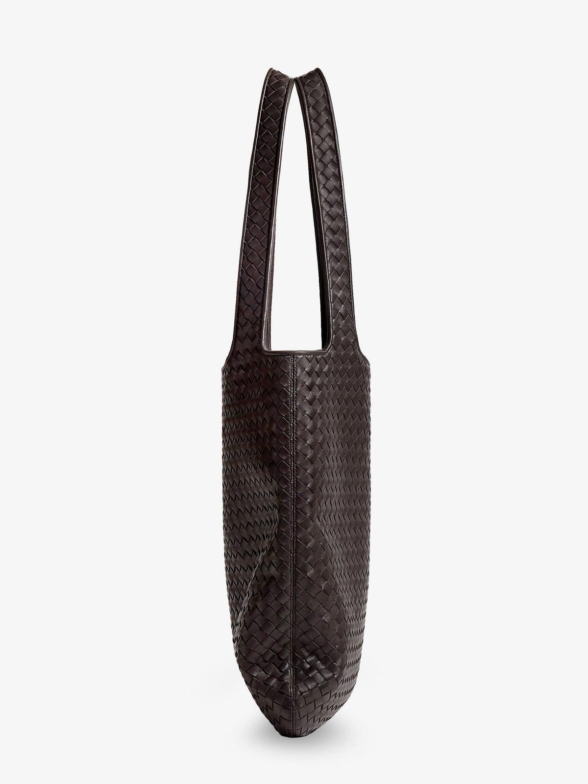 Bottega Veneta Black Leather Shoulder Tote Bag