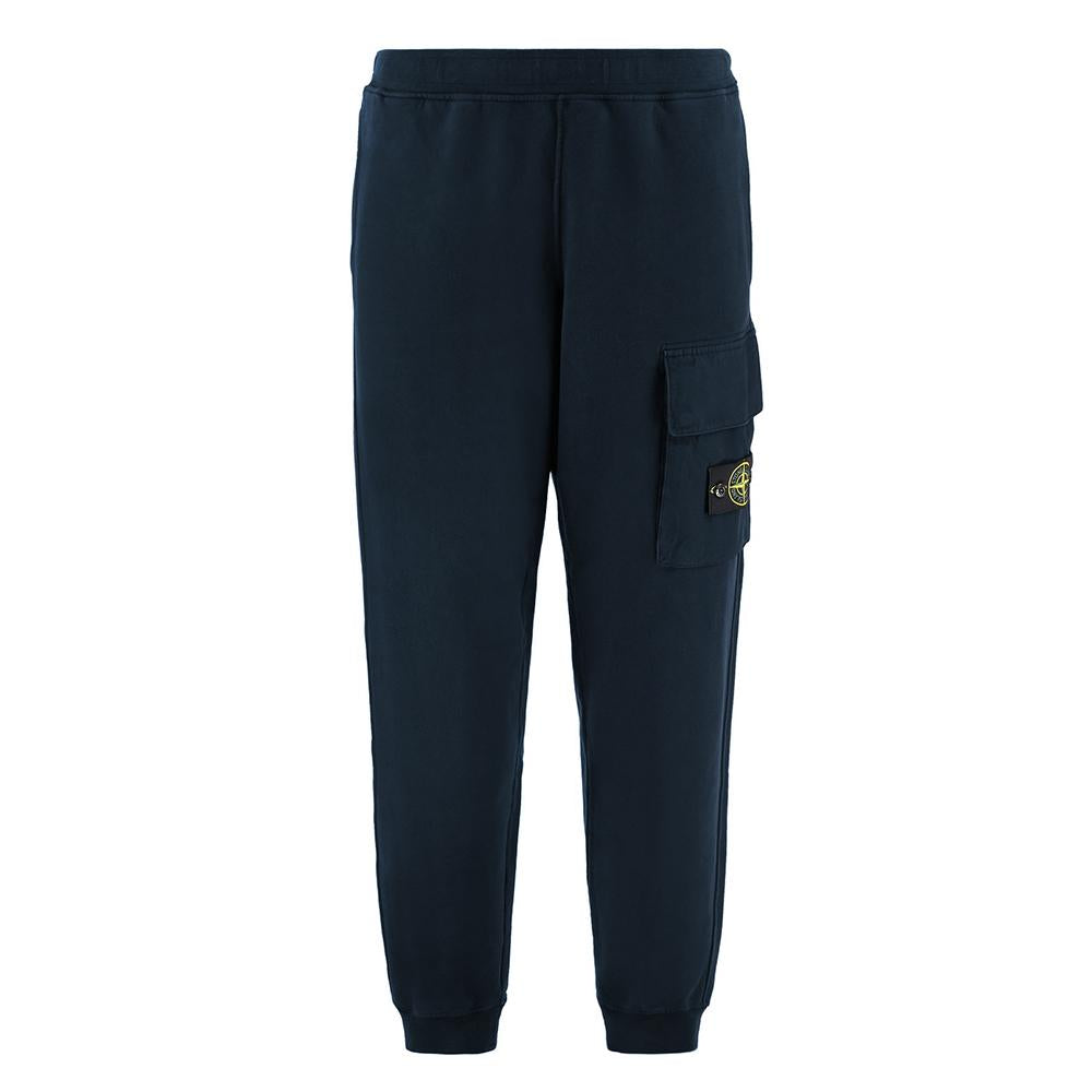 STONE ISLAND Regular Fit Jogger Sweatpants Navy with Leg Pocket
