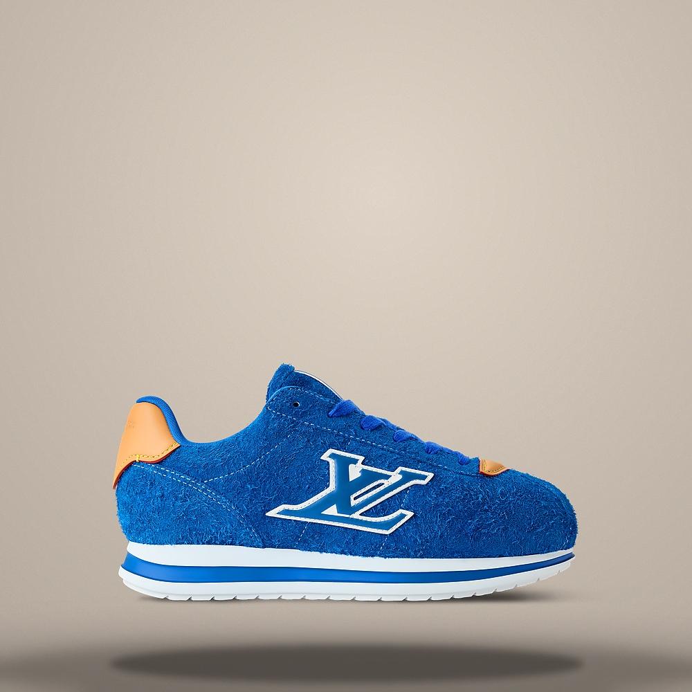 Louis Vuitton Butter Soft Blue Low-Top Sneakers 1AK7T4
