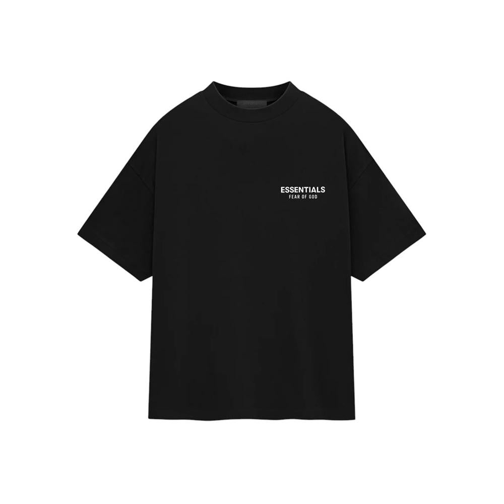Fear of God Essentials Logo Men's T-Shirt Black 125HO244360F BLACK