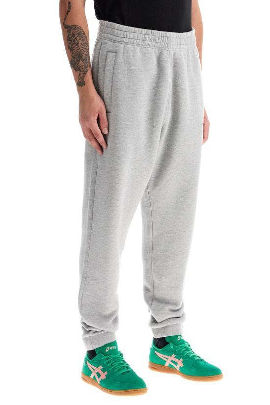 Maison Kitsune Script Logo Jogger Sweatpants Navy Men's NM01124 KM0307 H120