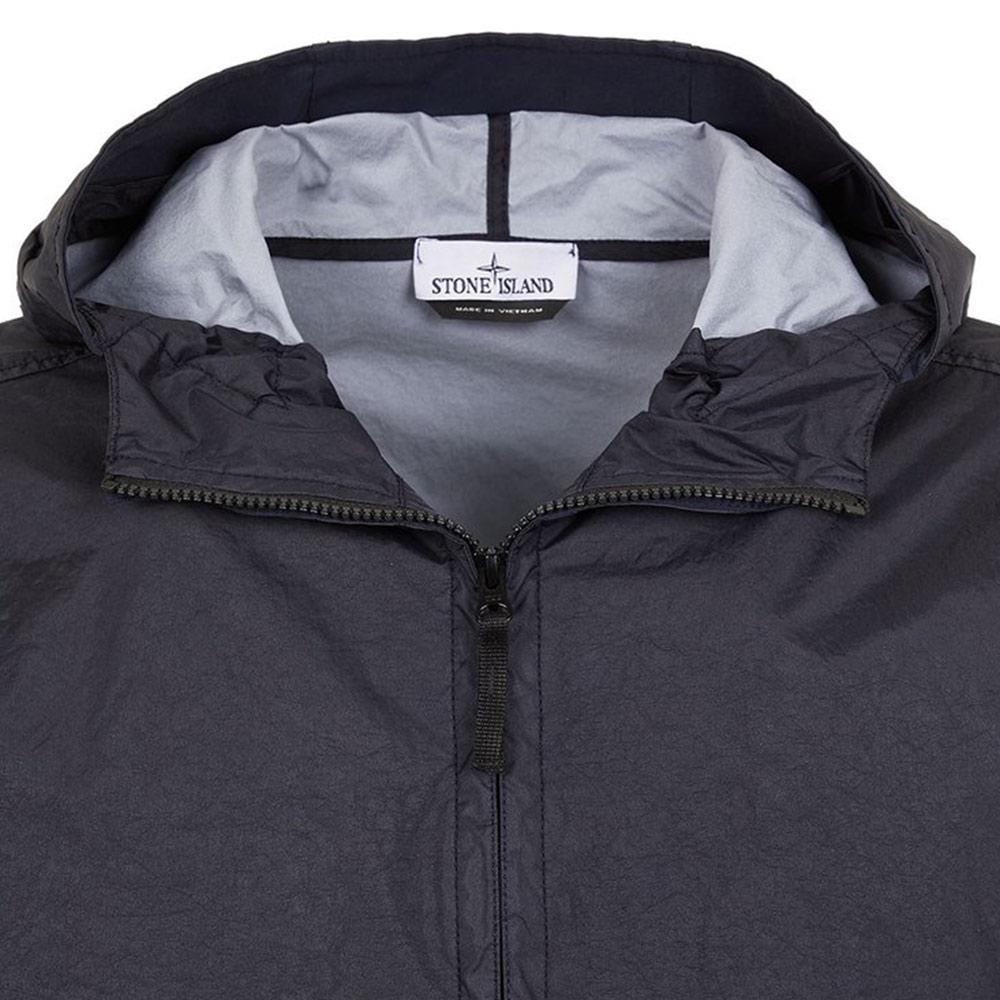 STONE ISLAND Membrana 3L TC Hooded Jacket Black Men’s Outerwear