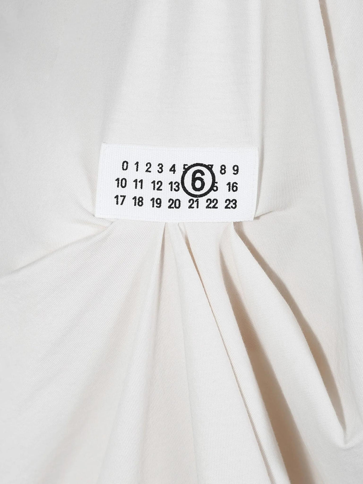 Maison Margiela White Cotton Short Sleeve T-Shirt