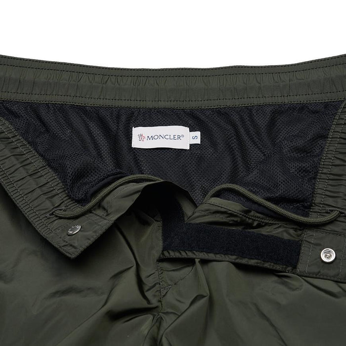 Moncler Logo Patch Swim Shorts for Men 2C00018 53326 833