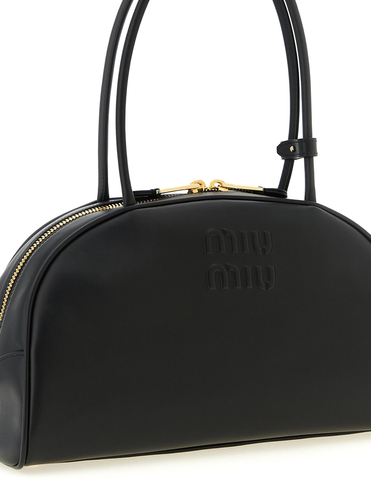 Miu Miu Leather Shoulder Bag White