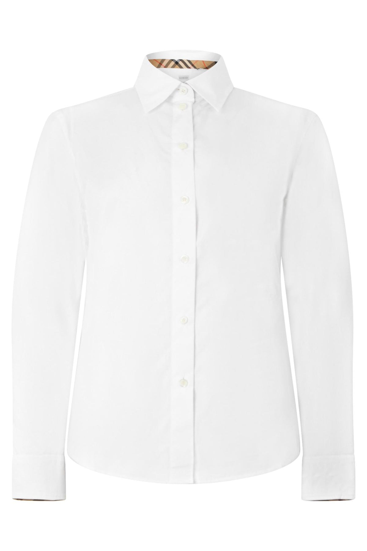 BURBERRY Long Sleeve Button-Up Shirt Women’s FW26 A1464