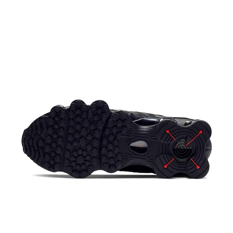 Nike Shox Low-Top Sneakers Black/Max Orange Women