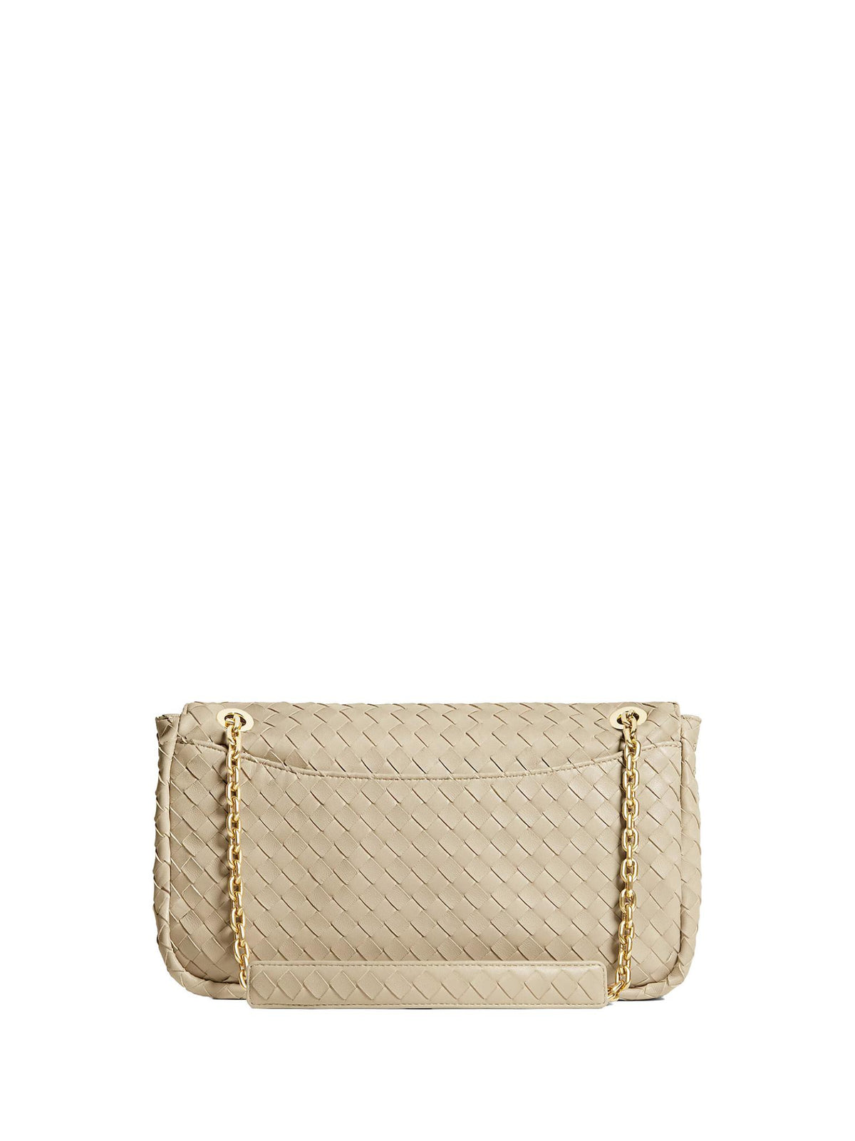 Bottega Veneta Leather Shoulder Bag Black