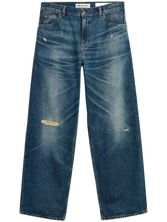 OUR LEGACY Forever Love Wash Denim Jeans for Men