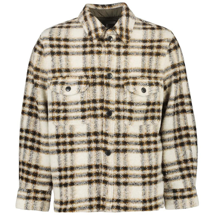 Isabel Marant KERVONT Check Shirt Jacket for Men VE1839 22A011H 23EC