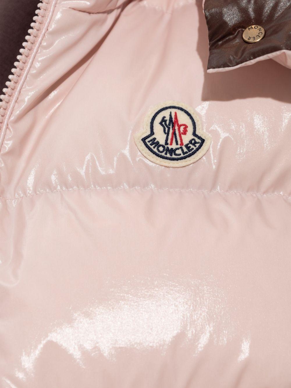 Moncler Black Down Puffer Vest for Women
