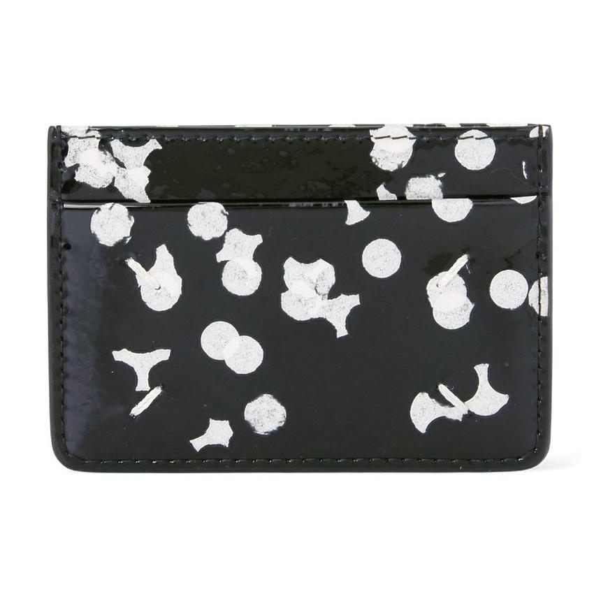 Maison Margiela Leather Card Holder Unisex Black