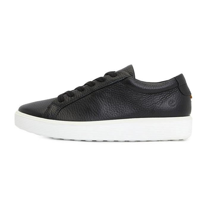 ecco Soft 60 Women’s Leather Low Top Sneakers Black