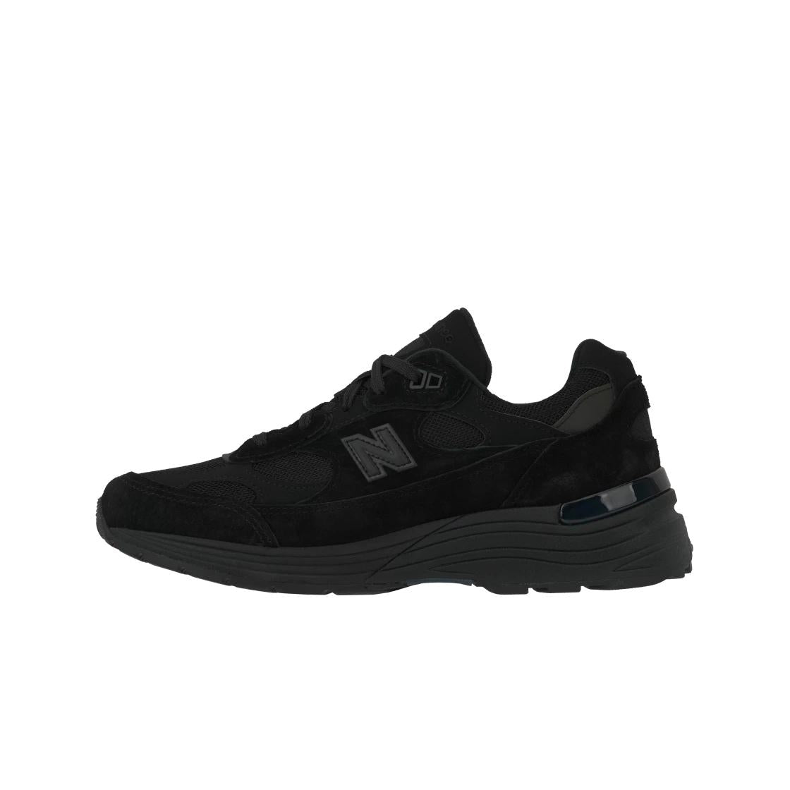 New Balance 992 Made in USA Core Triple Black Low-Top Sneakers U992TB
