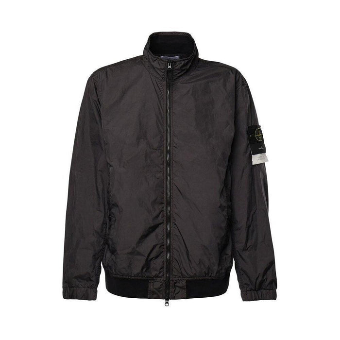 STONE ISLAND Crinkle Reps Windbreaker Jacket Men Charcoal 4100037