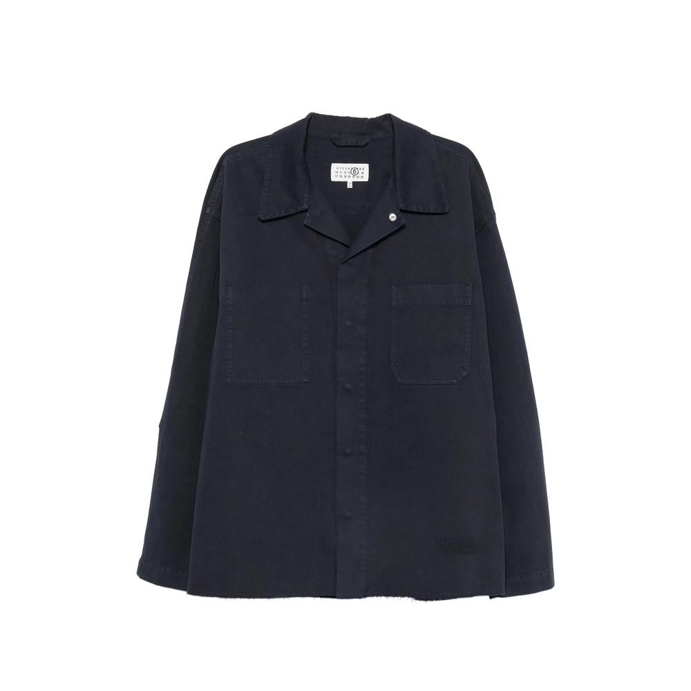 Maison Margiela Black Wool Blend Tailored Jacket