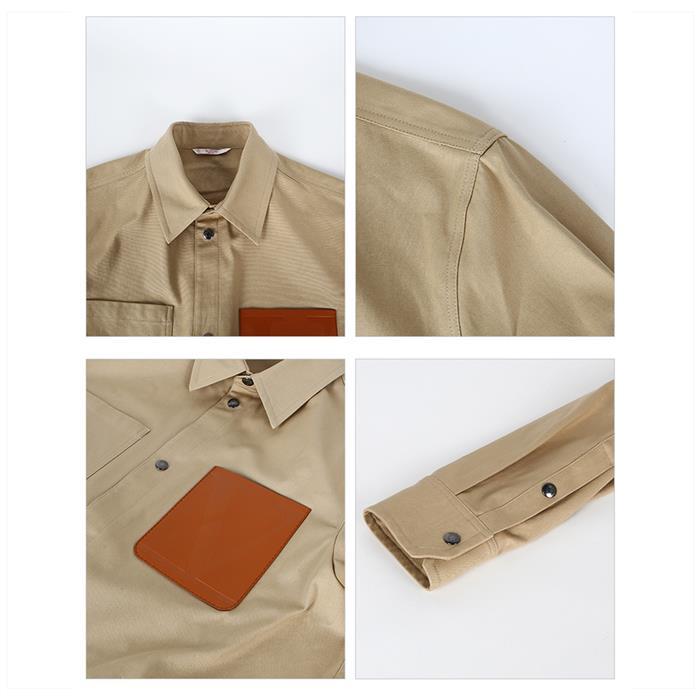 VALENTINO Garavani Shirt Jacket Men Long Sleeve White