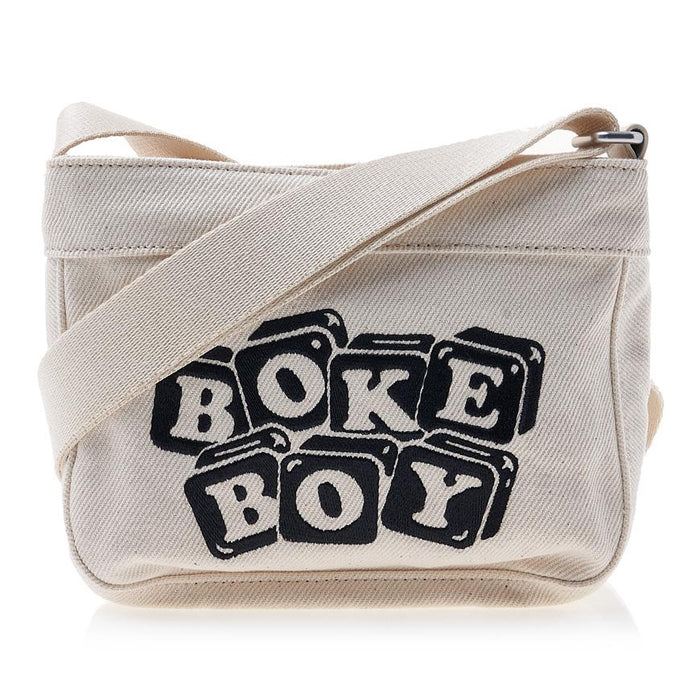 KENZO Bok Cotton Shoulder Bag White Women’s