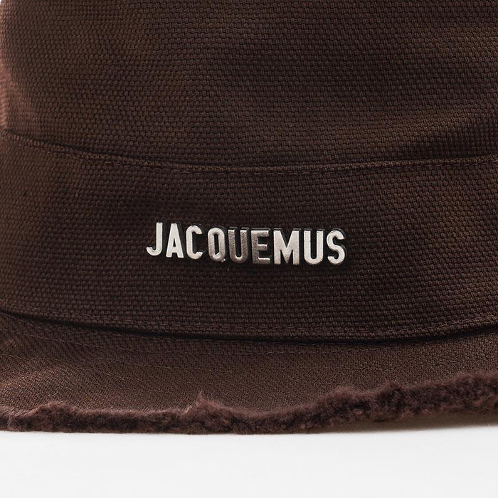 JACQUEMUS Unisex Artichoke Bucket Hat Beige Cotton